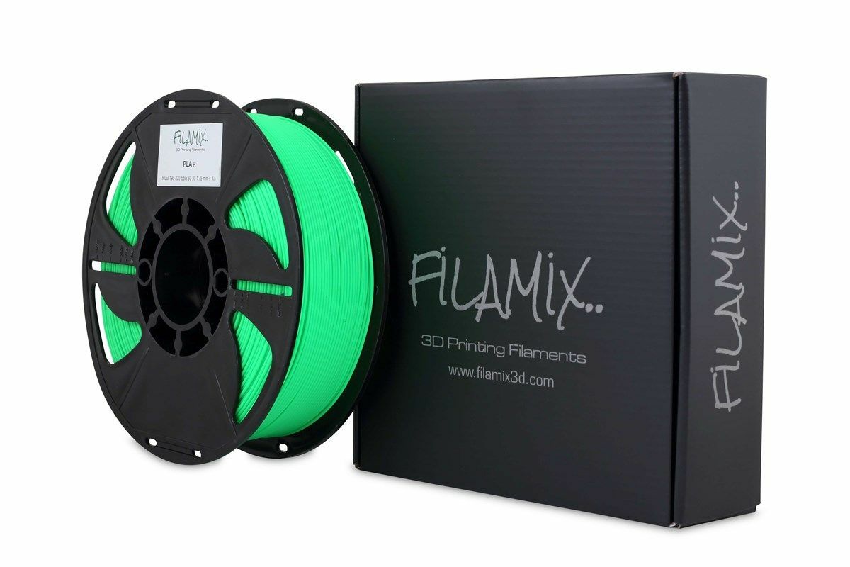 Filamix Açık Yeşil 1.75mm PLA+ Filament 1KG