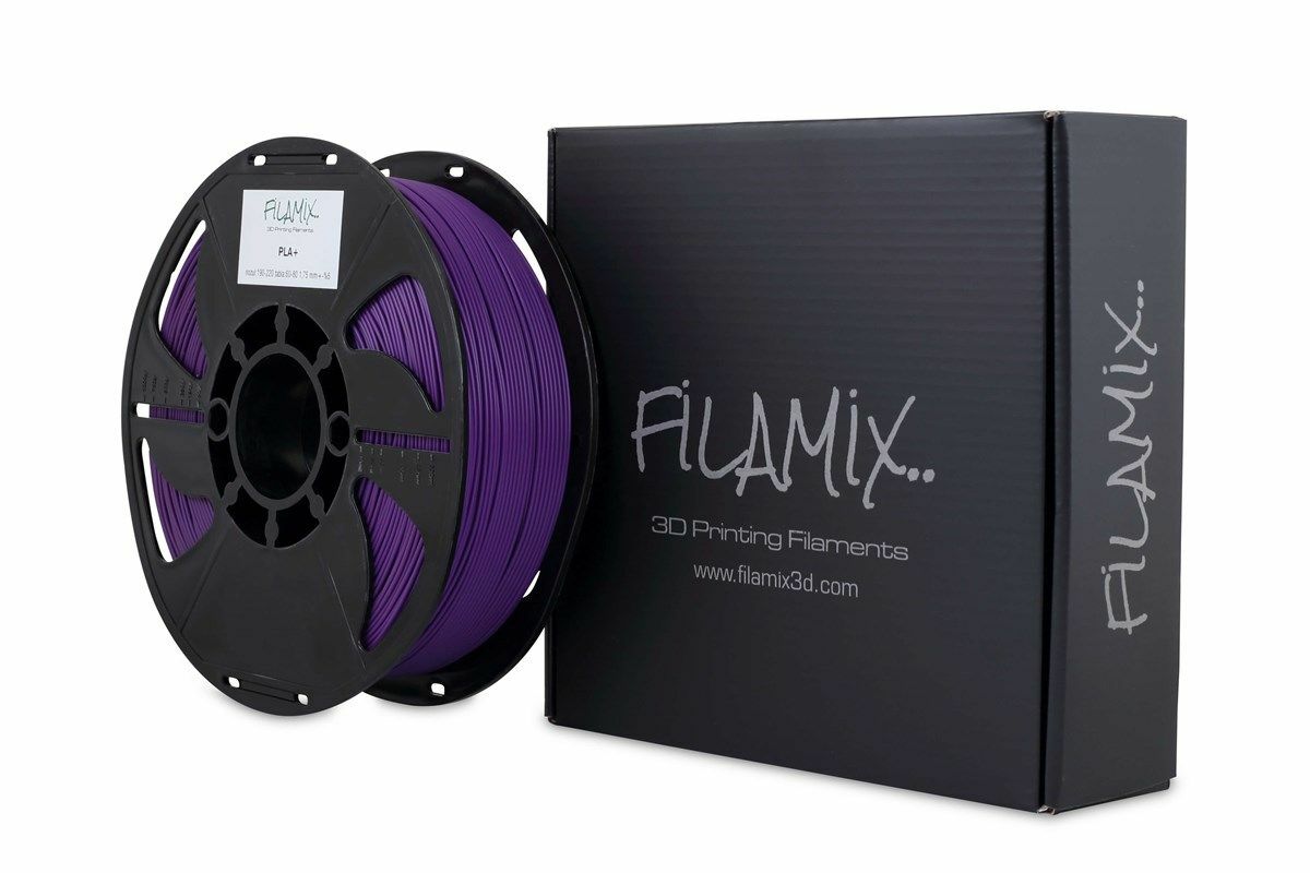 Filamix Mor 1.75mm PLA+ Filament 1KG