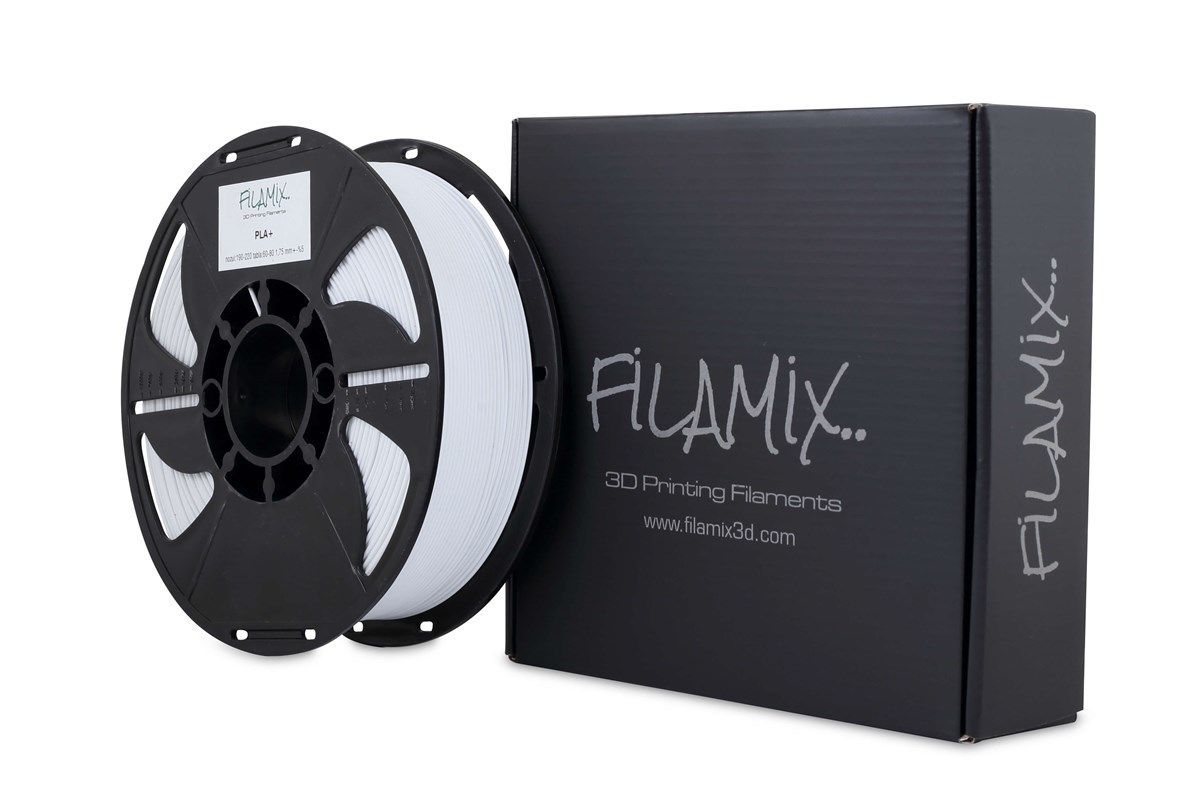 Filamix Beyaz 1.75mm PLA+ Filament 1KG