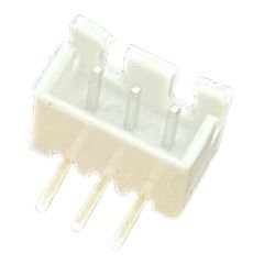 JST-XH 2.54mm Soketli 3 Pin Eğik Tunik Konnektör