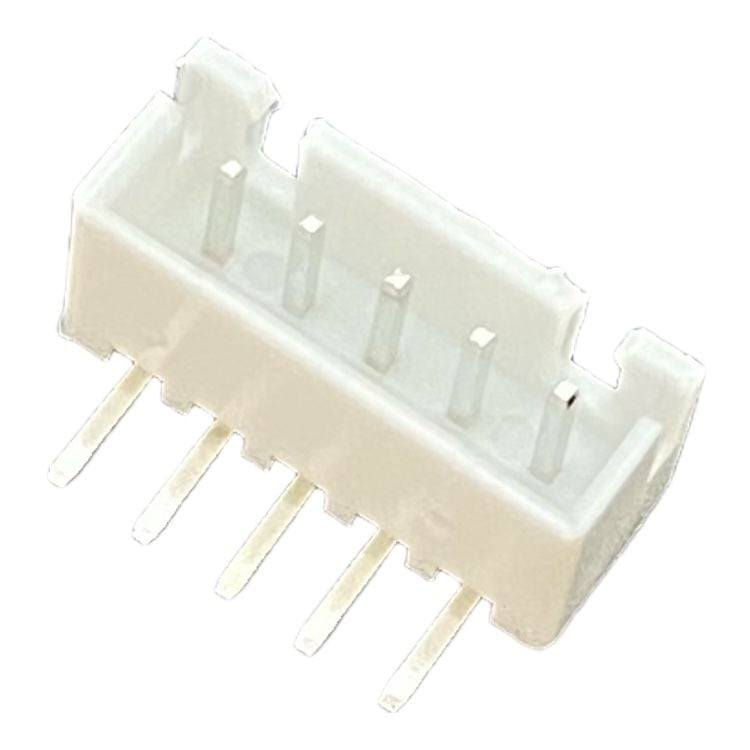 JST-XH 2.54mm Soketli 5 Pin Eğik Tunik Konnektör