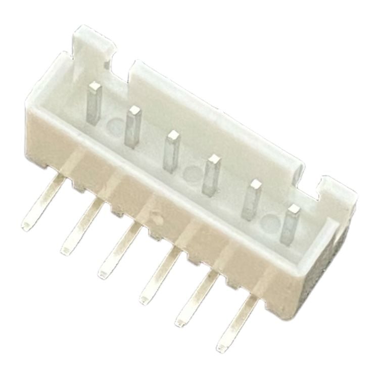 JST-XH 2.54mm Soketli 6 Pin Eğik Tunik Konnektör