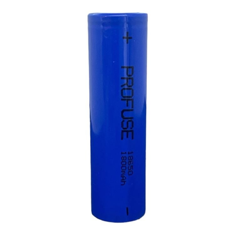 3.7V 1800mAh 18650 Li-ion Şarjlı Pil Kutup Başsız