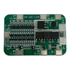 6S 22.2V 12A BMS 18650 Lityum Pil Şarj Koruma Devresi