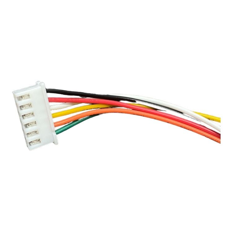 JST-XH 2.54mm 6 Pin Tek Damarlı Bağlantı Kablosu 26AWG 20cm