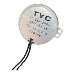 TYC-50 AC220V Senkron Motor 15-18 RPM