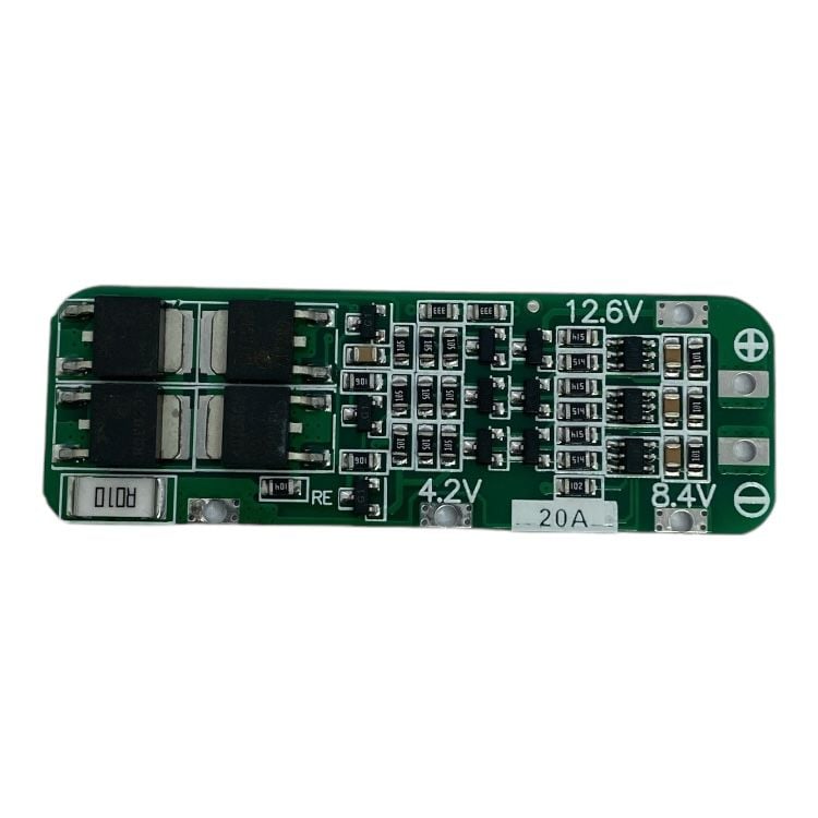 3S 12.6V 20A BMS 18650 Lityum Pil Şarj Koruma Devresi