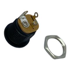 2.1mm Dişi DC Güç Jackı Somunlu - DC-022