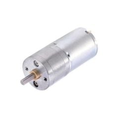 12V 25mm 16 RPM Redüktörlü DC Motor
