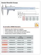 Werka Standart Monoblok Kumpas 0.05mm(Ölçü Seçeneklerine Bakınız)