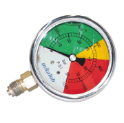 Mitalub MIM6380B 63 mm. 0-80 bar Tarım için Alttan Manometre