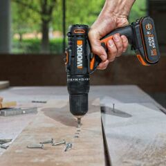 WORX WX108 20Volt/2.0Ah. Li-ion Çift Akülü Profesyonel Şarjlı Matkap