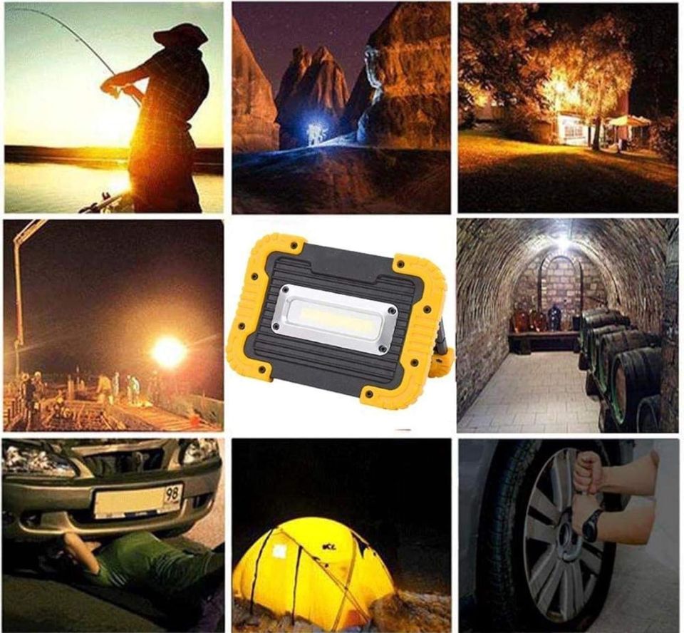 750 Lümen Şarjlı Led Projektör NTLP7016