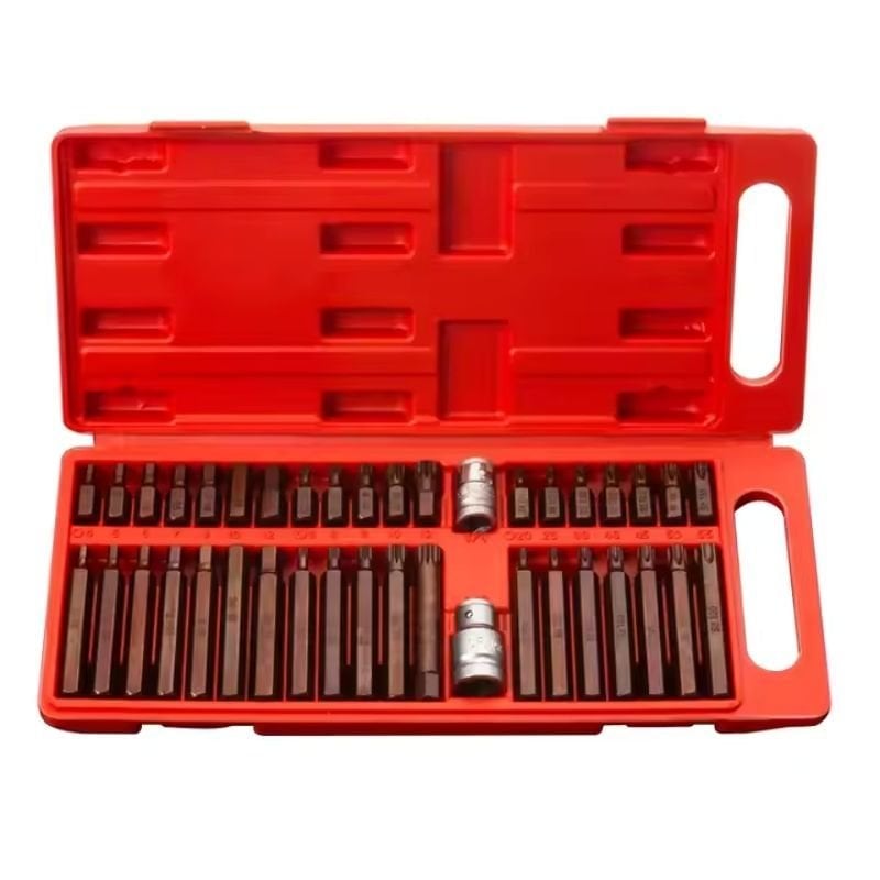 40 Parça Bits Uç Seti Torx Allen ve Spline (s2 Çelik Malzeme)