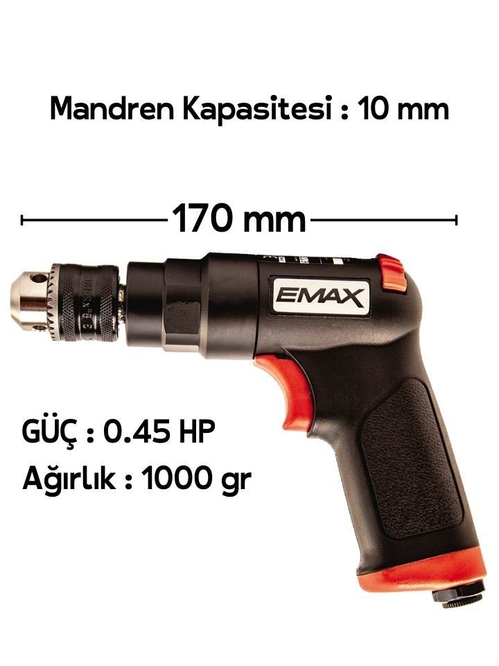 10 mm Havalı Matkap ET-1238P