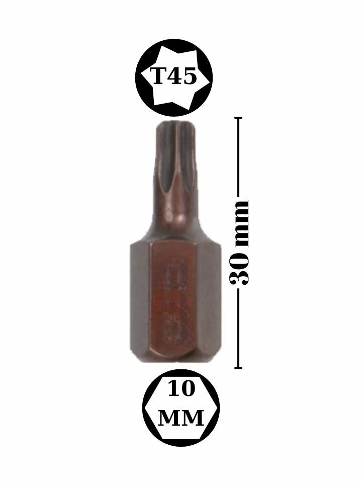 T45 Torx Bits Uç NCBT45S