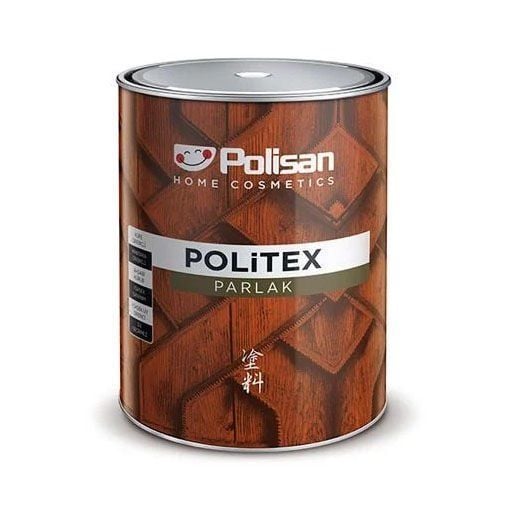 Polisan Politex Vernikli Ahşap Koruyucu 0,75 Litre Açık Meşe