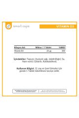 Smartcaps Vitamin D3 1000 IU 120 Tablet