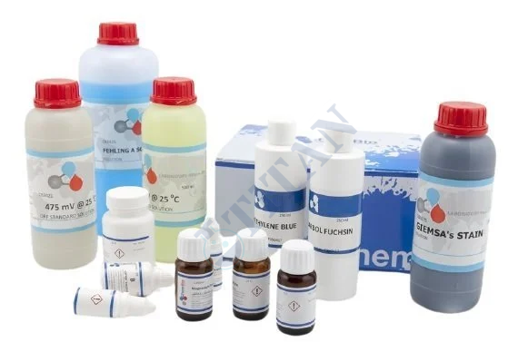 CHEMBIO - pH Test Kiti Ölçüm Aralığı: 6,8–8,2 Test Sayısı: 70 - 100 Yöntem: Kolorimetrik