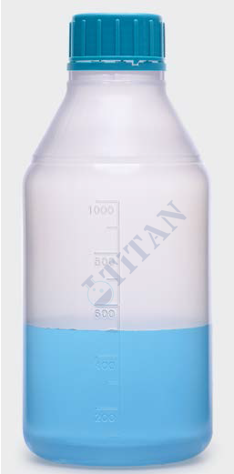 ISOLAB - 061.16.500 şişe - ISO - vida kapaklı - orta boyun - P.P - şeffaf - 500ml - steril (100 adet / paket)