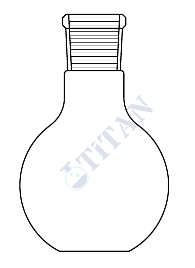ÇALIŞKAN - LG006.01.4503 - Balon,Tek Boyunlu , DD 3000 ml Hacim , NS : 45/40