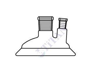 ÇALIŞKAN - LG026.02.1529 - Reaktör için, İki boyunlu kapak 150 Flanş Ölçüsü DN , NS : 29/32  - 29/32