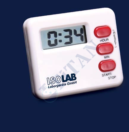 ISOLAB - 056.02.001 saat - elektronik  (1 adet / paket)