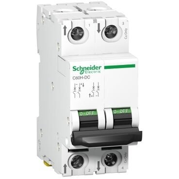 Schneider Sigorta 2C 10A 6KA C60H DC