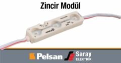 Pelsan 3 lü Zincir Modül 12V 1,2W Amber