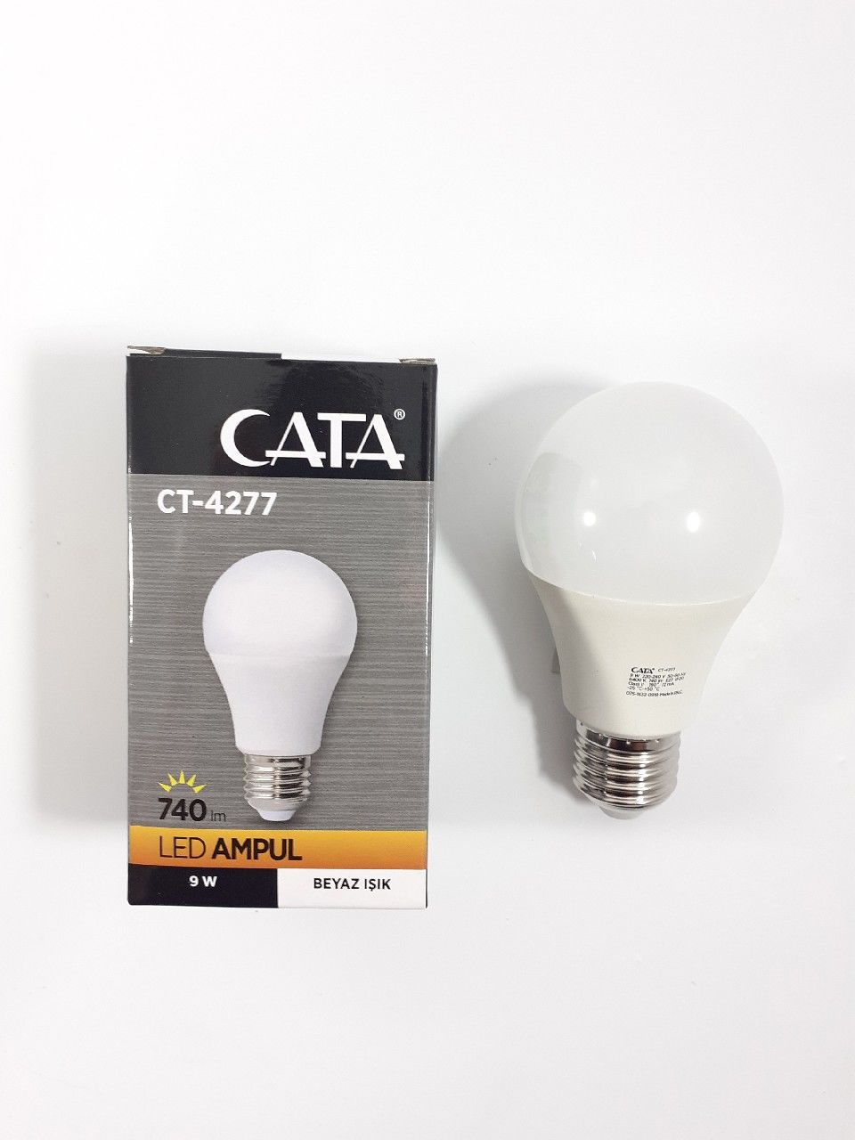 Cata Led Ampul 9W 6400K E27