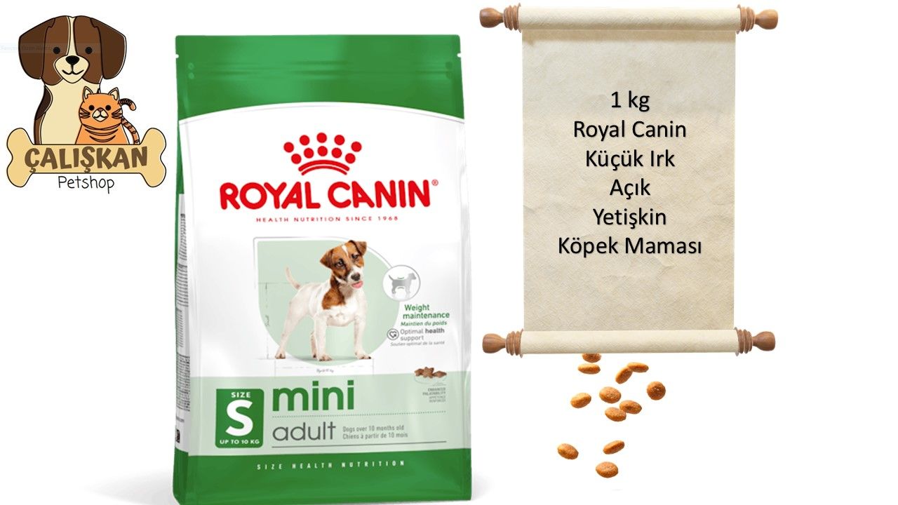 Royal Canin Küçük Irk Açık Yetişkin Köpek Maması 1 Kg