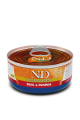 N&D Pumpkin Bal Kabaklı ve Bıldırcınlı Yetişkin Kedi Konserve Maması (70 g)