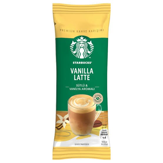 Starbucks Vanilya Latte Premium Kahve Karışımı 21,5g