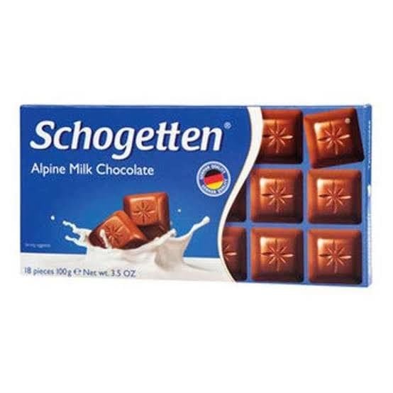 Schogetten Alpine Milk Chocolate 100g