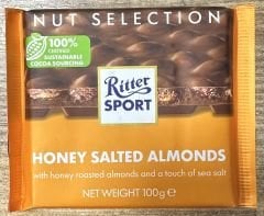 Ritter Sport Honey Salted Almonds 100g