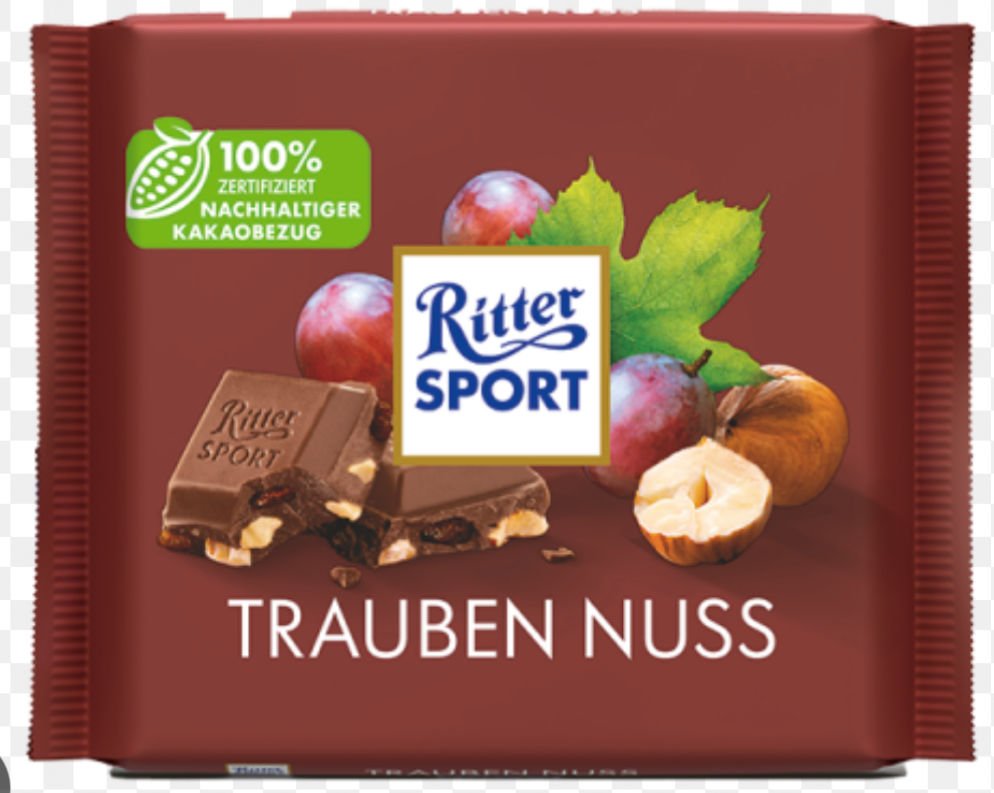 Ritter Sport Trauben Nuss 100g