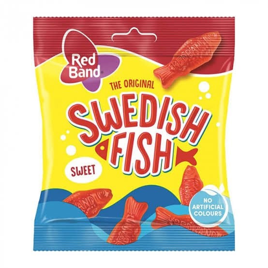 Swedısh fish Jelibon 100g