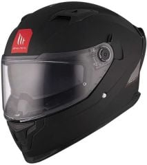 MT Helmets Braker Solid Matt Black