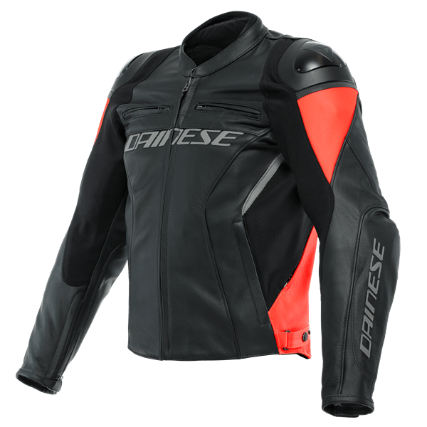 Dainese Racing 4 Black Fluo Red Mont