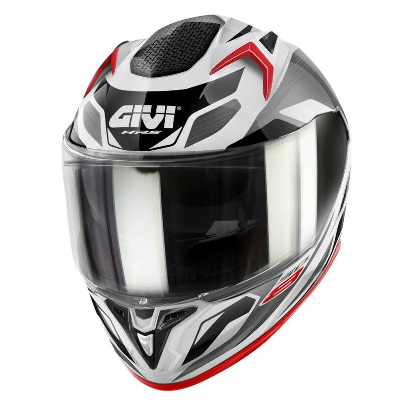 Givi 50.8 Brave Beyaz Titanyum Siyah Kask