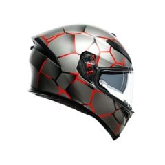 Agv K5 S Multi Vulcanum Red Kapalı Kask