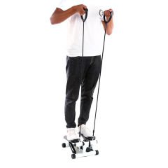 Stepper Direnç Bantlı LCD Monitörlü Egzersiz Aleti