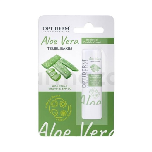 OPTİDERM TEMEL BAKIM ALOE VERA LİP BALM