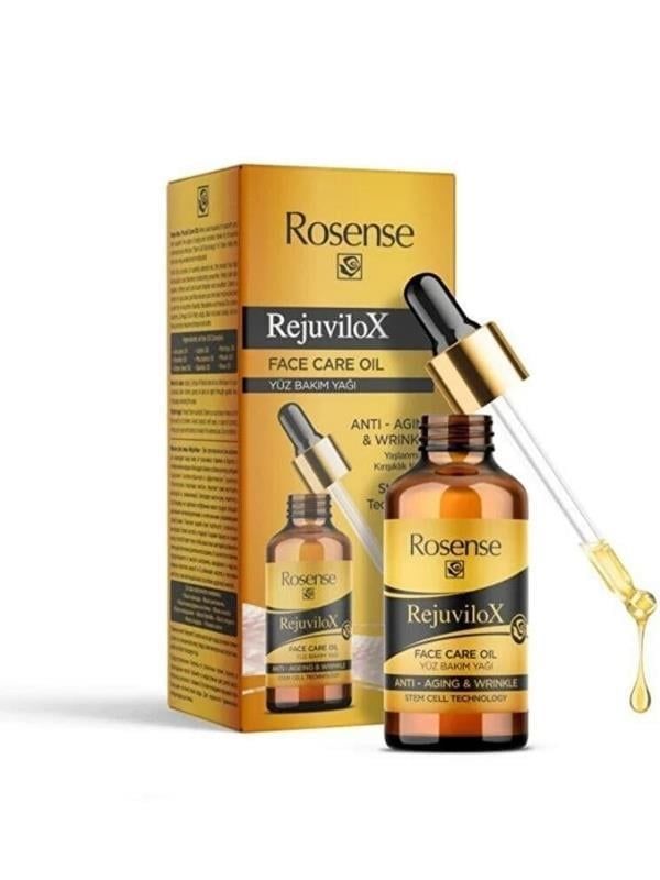 ROSENSE REJUVİLOX ANTİ-AGİNG( KIRIŞIKLIK KARŞITI) YÜZ BAKIM YAĞI 30ML.