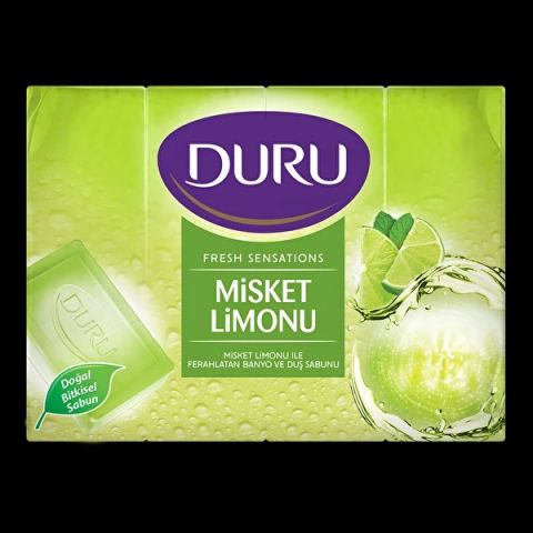 Duru Fresh Misket Limonu Duş Sabunu 4 x 150 Gr