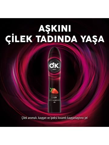 Okey Kayganlaştırıcı Jel Çilek 100 ml