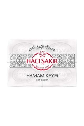 Hacı Şakir Hamam Keyfi Saf Sabun 4x200 Gr