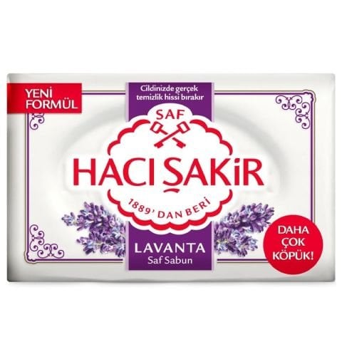 Hacı Şakir Banyo Sabunu Lavanta Tekli 150 Gr