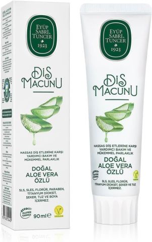 Eyüp Sabri Tuncer Doğal Aloe Vera Özlü Diş Macunu 90 ml