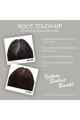 Neva Root Touch-up Saç Dipleri Için Kapatıcı Sprey Kahverengi 75ml